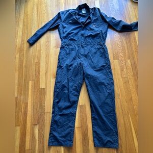 Dickies Men's Navy Blue Jumpsuit